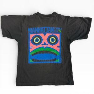 Vintage Single Stitch T-shirt Men’s M Multicolor Graphic Manhattan Chili NY 90s